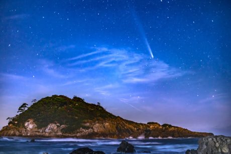 去り行く大彗星！ 福井市の亀島園地で紫金山・アトラス彗星を見てきました！！【ふくい星空写真館】