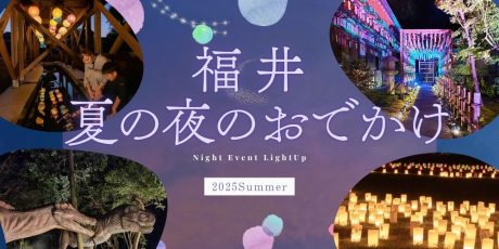 福井の夏の「夜イベント・夜のおでかけスポット」まとめ。ナイトプール・夜市・ライトアップ・夜の恐竜探検も！