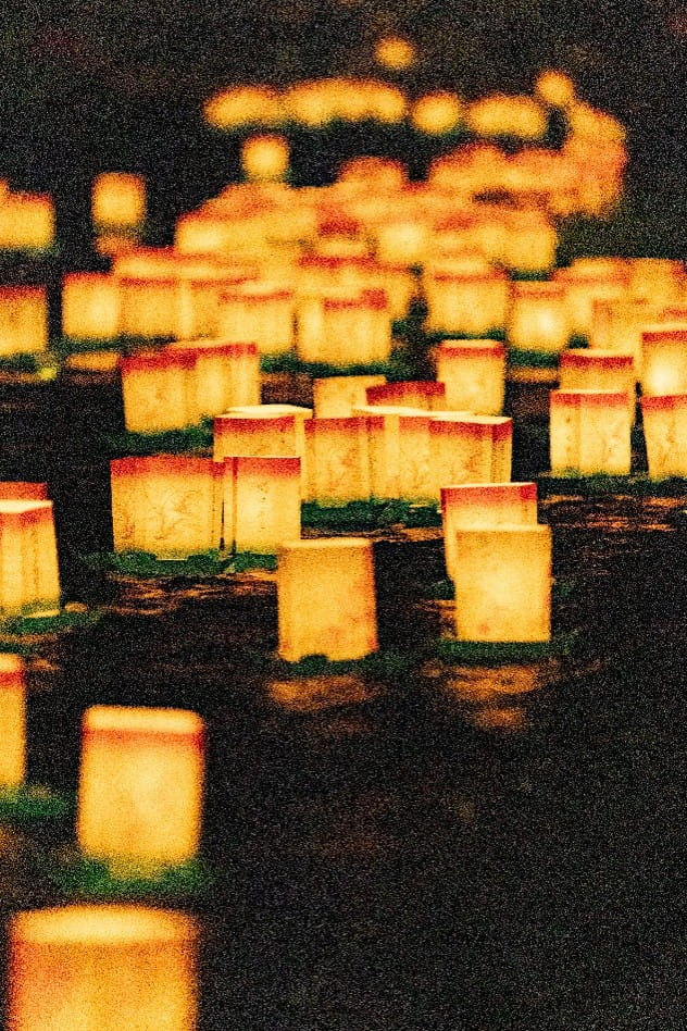 第39回永平寺町大燈籠ながし