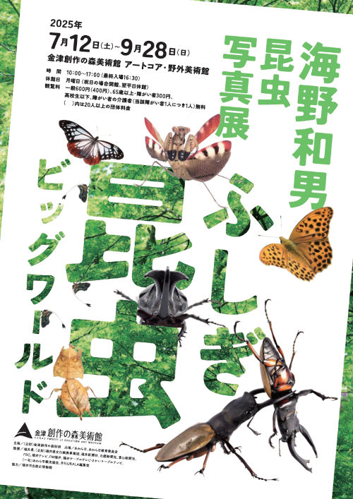 海野和男 昆虫写真展 ふしぎ昆虫ビッグワールド