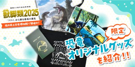 特別展「獣脚類2025」が福井県立恐竜博物館で開催中！fuプロダクションが手がけたオリジナルグッズも販売中♪