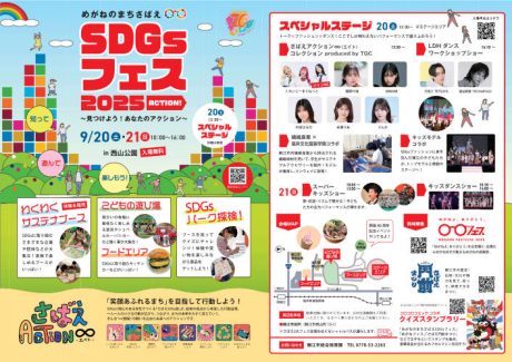 めがねのまちさばえSDGsフェス2025　～見つけよう！あなたのアクション～