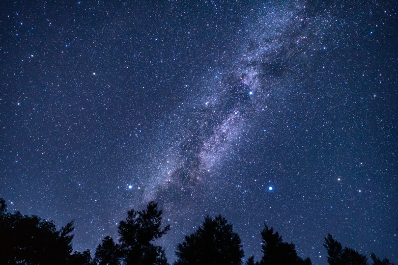 夏の大三角とアンドロメダ銀河！？ 勝山市にある取立山登山口で星を見てきました【ふくい星空写真館】