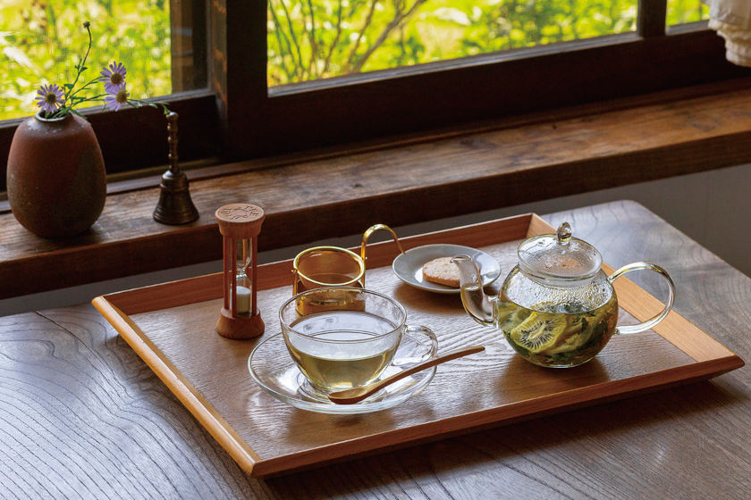 フルーツとハーブに癒やされる秋の一杯。鈴廼園（坂井市）の「フルーツハーブティー」【あの店の、あの一杯】