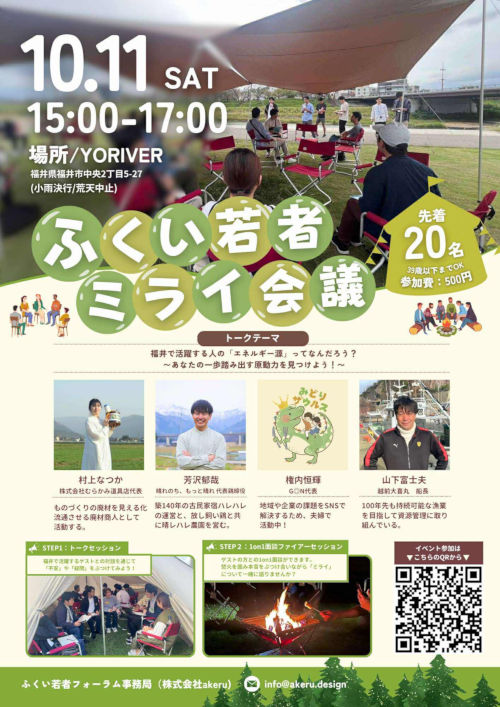 ふくい若者ミライ会議 メイン画像
