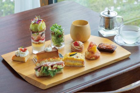 みずみずしさが光るアートなアフタヌーンティー。福井市白方町の「雲職人Défi」。