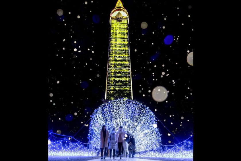 おやべイルミ2025 メイン画像