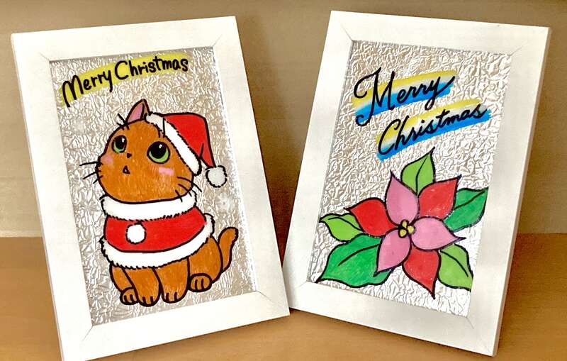 クリスマスワークショップ「クリアチョークアート」 メイン画像