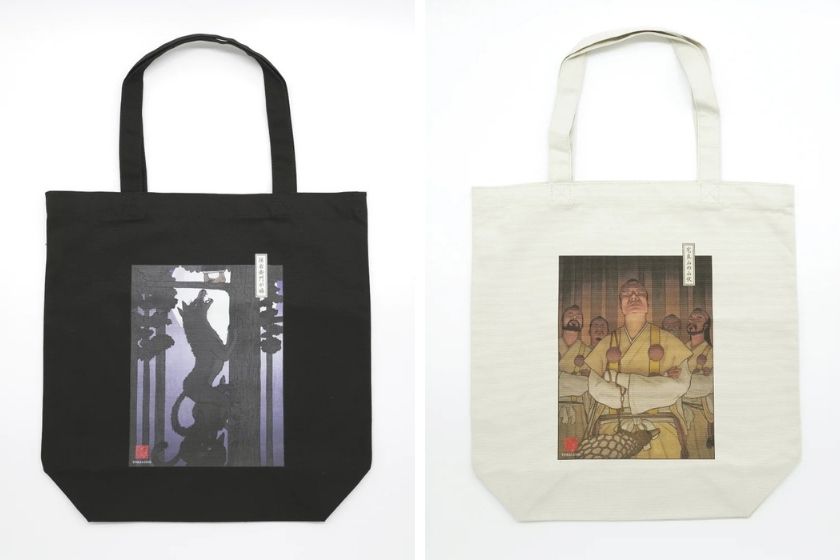 奇談ラボ「奇談トートバッグ」全2種｜妖怪 × アート│マット・マイヤー ※デザイン選択不可