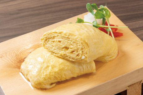 地域で愛される、鉄板で焼き上げた一品。あわら市・案山子（かかし）の「玉子焼」【ローカル食遺産】