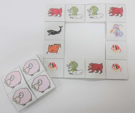 くどう博士の手づくり科学おもちゃ教室「動物絵合わせパズル」