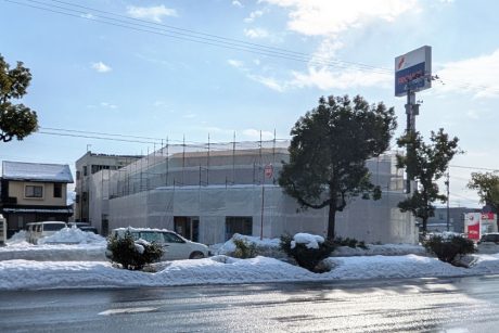 福井市の国道8号線沿いの「がくぶち屋」跡地が工事中!オープンする店は?調べてみた。