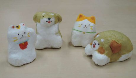 共催展関連イベント『和紙の動物「ほんわか あにまる」づくり』