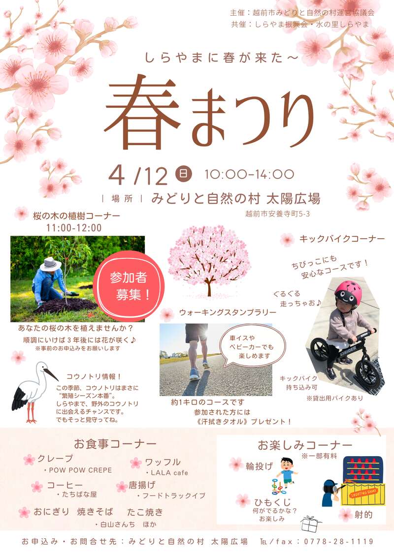 太陽広場　春まつり メイン画像