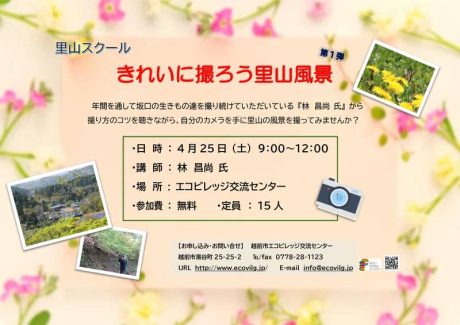 きれいに撮ろう里山風景