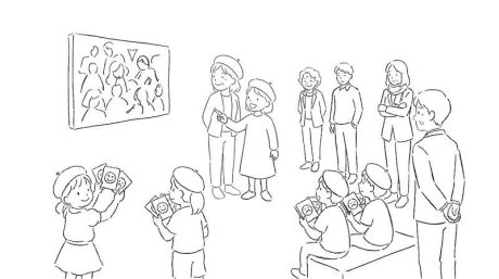 福井県立美術館　アートハンターワークショップ