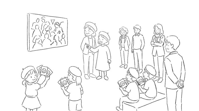 福井県立美術館　アートハンターワークショップ メイン画像