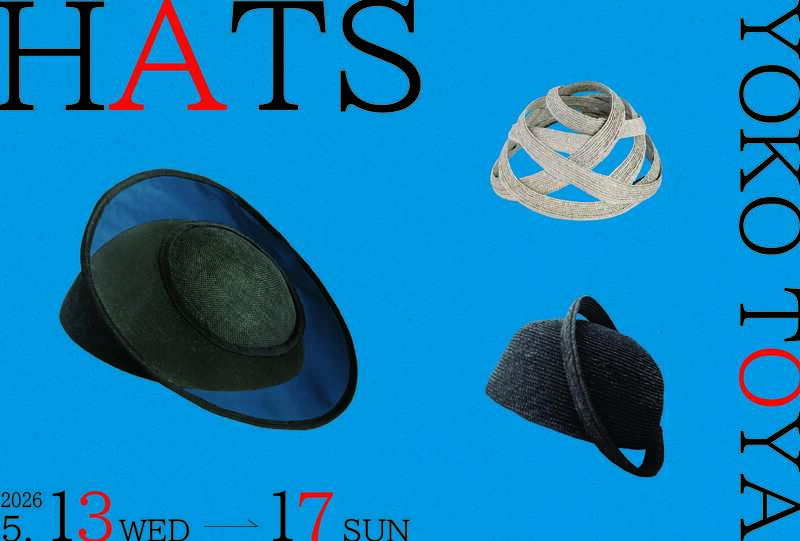 YOKO TOYA帽子展 メイン画像
