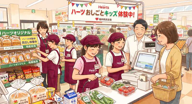 おしごとキッズ【7/28 ハーツはるえ】 メイン画像