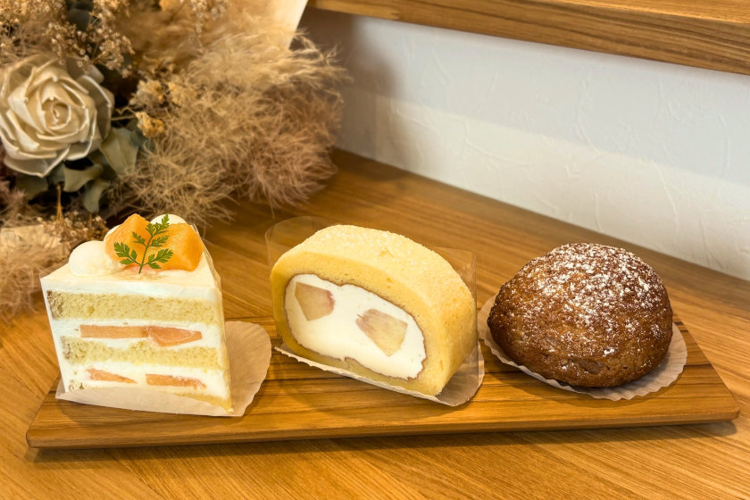 坂井市春江町にケーキと焼き菓子のテイクアウト専門店「わたしのごほうび」オープン。旬のフルーツたっぷり、ふわふわショートケーキにときめく