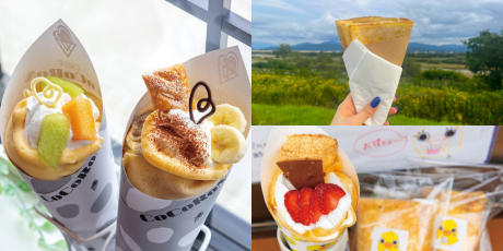 【2026年】福井のクレープ6選｜たっぷりクリーム、モチモチ生地の焼きたてクレープを召し上がれ！
