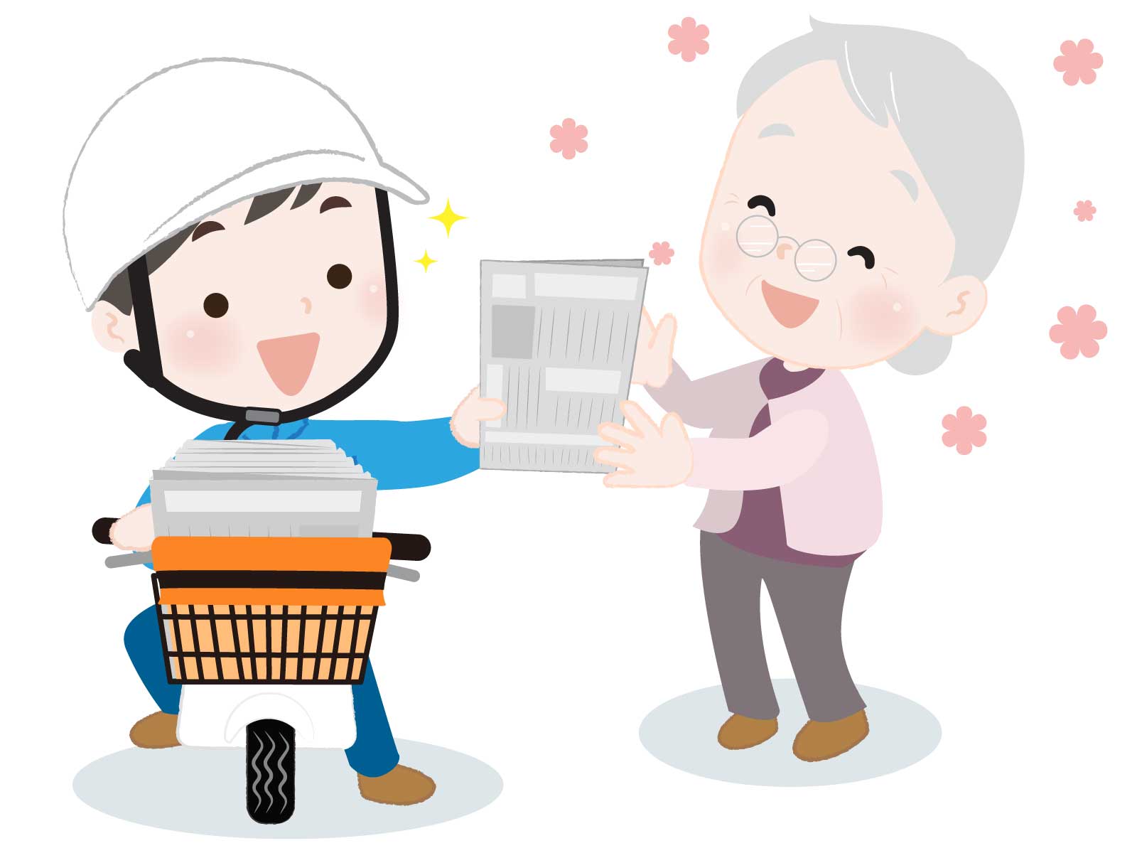 【パート・アルバイト募集】福井市・福井新聞販売センター東店│新聞配達│高時給1400円│朝の時間を有効活用